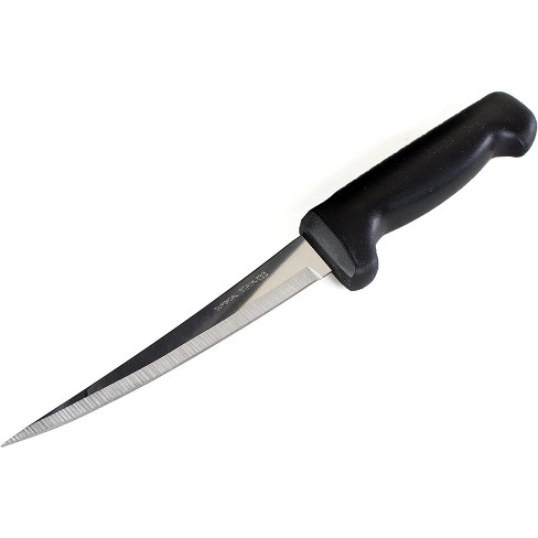 Kitchen + Home Fillet Knife - 7 Flexible Stainless Steel Curved Boning  Knife : Target