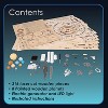 Gearjits: Solar System – Wooden 3D Building Puzzle for Teens & Adults – 517 Pieces  –  DIY Solar System Model – Great STEAM Gifts for Ages 12+ - image 4 of 4