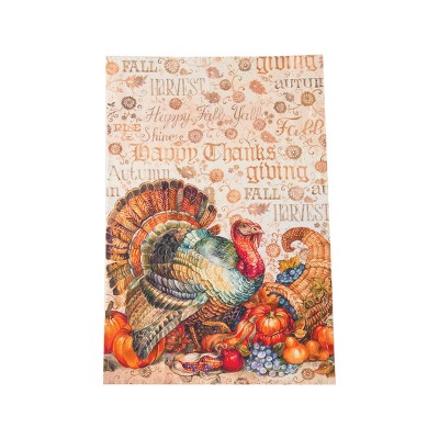 C&F Home Traditional Turkey Printed Flour Sack Kitchen Towel Dishtowel