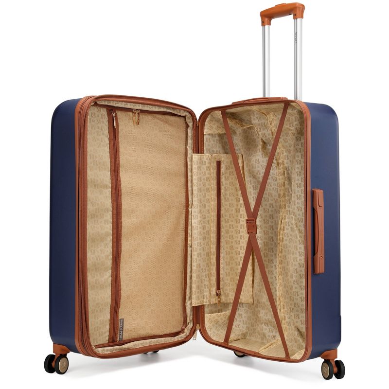 Badgley Mischka Mia 3pc Expandable Hardside Spinner Luggage Set, 3 of 12