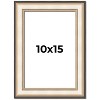 PosterPalooza | Photo Size Contemporary Silver Frame - UV Acrylic, Foam Board Backing, Hanging Hardware - 2 of 4