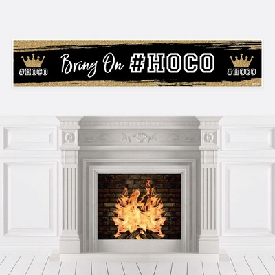 Big Dot of Happiness Hoco Dance - Homecoming Decorations Party Banner