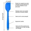 Unique Bargains Heat Resistant Non Stick Dishwasher Safe Seamless Spatula 10.8 x 2 Inch 1/4 Pcs - image 2 of 4