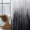 LunaLulinlk Black Forest Fabric Shower Curtain, 72"x 72" - 4 of 4