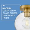 Lark Rumi 1 - Light Flush Mount in  Lacquered Brass - 2 of 4