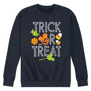 Men's - Disney - Trick Or Treat Graphic Fleece Sweatshirt - 1 of 4