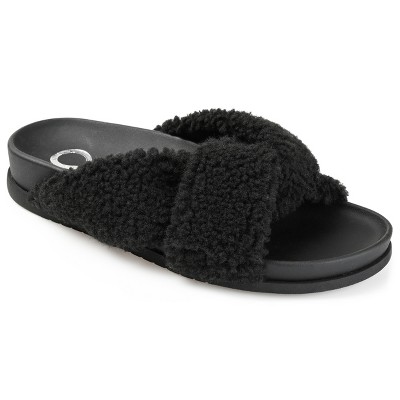 Journee Collection Women's Dalynnda Slipper Black 6