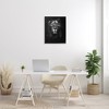 Stupell Industries Lion In Shadows Photography Framed Giclee Art, Black, 24" x 30" - 3 of 4