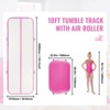 VEVOR Inflatable Gymnastics Air Mat Set, 2 PCS Tumbling Mat, Tumble Track with Electric Pump, Air Roller Barrel Gymnastics Equipment, Training Mats - 3 of 4