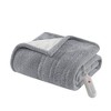 Sapphtopaz 1PC Dream Soft Heated Blanket, 5 Heat Settings Throw Blanket, 50x60" Blanket for Living Room or Bedroom, Overheat Protection - 2 of 4