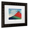 Trademark Fine Art - Pictufy  Fine Wind, Clear Morning Matted Framed Art - 3 of 4