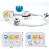 JDICTION 2PCS 5MM Round Resin Bead Mold Set With S925 Silver Washers - DIY Epoxy Flower Jewelry Making For Earrings & Bracelet - 2 of 4