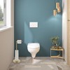 Evideco French Home Goods Freestanding Toilet Paper Holder with Folding Arm and Reserve - 2 of 4