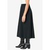 Woman Within Women's Plus Size Ponte Knit A-Line Skirt - 4 of 4