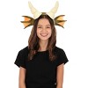 HalloweenCostumes.com    Dragon Horns Headband, Orange/White/Green - 3 of 4