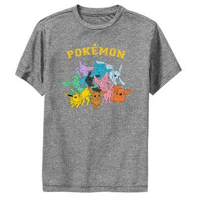 Men's Pokemon Eeveelutions T-Shirt - Black/Charcoal - 2X Large