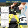 Lycvki Lightweight Foldable Rollator Walkers with Adjustable Handles and Seat Height for Seniors All-Terrain 8" Big Roller Wheels - 4 of 4
