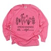 Simply Sage Market Women's Spread Kindness Like Wildflowers Long Sleeve Garment Dyed Tee - 2 of 4