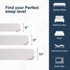 Resenkos Twin Size Memory Foam Mattress in a Box, 3" Lavender-infused AeroFusion Memory Foam, 7" Flex Support Base Foam, Soft Touch,  10�� - 4 of 4