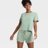 Women's Cloud Knit Pajama Shorts - Auden™ - 3 of 4