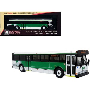 2006 Orion V Transit Bus GO Ontario "The Vintage Bus and Motorcoach Collection" 1/87 (HO) Diecast Model by Iconic Replicas - 1 of 3