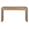 54" Long Console Table with 2 Drawers, Wooden Entryway Table, Narrow Long Sofa Couch Table, Hallway Foyer Table for Living Room Entryway - 3 of 4