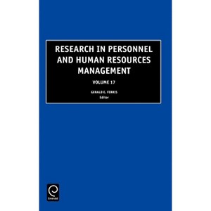 Research in Personnel and Human Resources Management - by  Gerald R Ferris (Hardcover) - 1 of 1