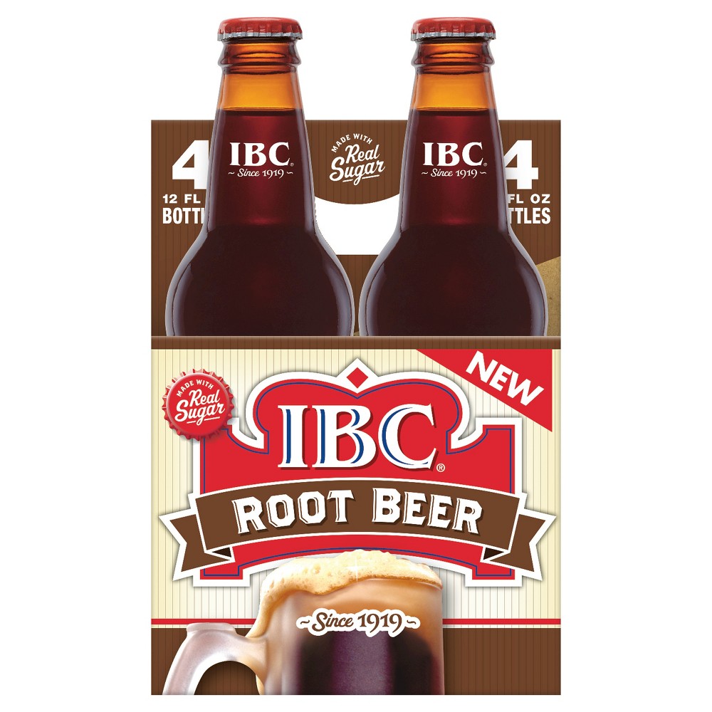 UPC 072796000168 product image for I.B.C. Root Beer Made with Sugar - 4pk/12 fl oz Glass Bottles | upcitemdb.com