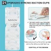 Full Body Bath Pillow for Bathtub with Mesh Washing Bag, 5D Air Mesh Cushion with 21 Non-Slip Suction Cups - 3 of 4