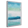 24 X 36 Watercolor Wash I By Natasha Marie Framed Wall Art Canvas - Fine  Art Canvas : Target