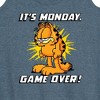 Women's - Garfield - It's Monday Garfield Graphic Racerback Tank - 2 of 4