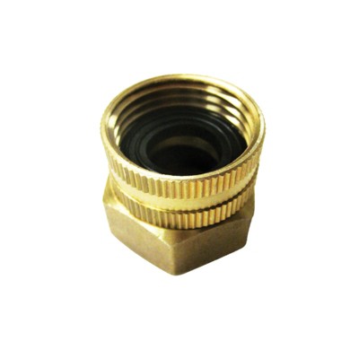 Sun Joe Universal Dual Swivel Brass Double Female Connector | 3/4-Inch by 3/4-Inch for SPX Series and Others.