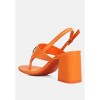 Monde Block Heel Thong Women Sandals - 2 of 4