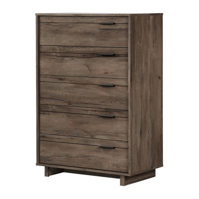 Fynn 5-Drawer Chest  Fall Oak  - South Shore