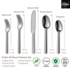 Itopfox 20-Piece Forged Stainless Steel Flatware Set, Cutlery Set for 4, Mirror Finish, Dishwasher Safe, Elegant Design - 4 of 4