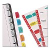 Redi-Tag Laser Printable Index Tabs, 1 1/8 x 1 1/4, 5 Colors, 375/Pack: Multicolor Plastic Filing Accessories, Binder Tabs - 3 of 4