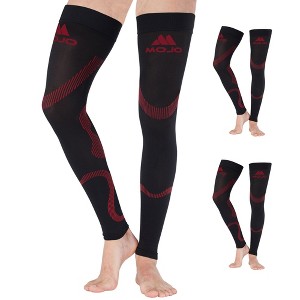 Mojo Compression Socks – Unisex Thigh High Footless Medical Compression Stockings – 20-30mmHg Opaque – A609-3 - 1 of 4