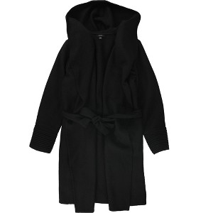 Alfani Womens Drape-Front Hooded Jacket - 1 of 1