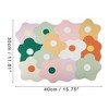 Unique Bargains Floral Dish Drying Mat 15.75"x11.81"x0.14" - 4 of 4