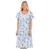 Collections Etc Lace Trim Knit Nightgown - 2 of 4