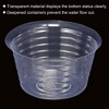 Unique Bargains Indoor Outdoor Plastic Plant Pot Saucer Plastic Flower Drip Tray Clear 20 Pcs - 4 of 4