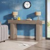 KTMBDW 63-Inch Long Console Table, Narrow Sofa Table Behind The Couch, Farmhouse Console Table for Living Room, Entryway, Hallway - 3 of 4