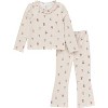 Modern Moments by Gerber Baby and Toddler Girls' 2-Piece Ruffle Collar Top and Flare Pant Set - 2 of 4