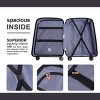 3 Piece Luggage Sets,20"24"28" Hard Shell Luggage Sets With Spinner Wheel And TSA Lock,Carry On Suitcase,Checked Luggage-Cuddlewood - 3 of 4