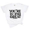 Simply Sage Market S.W.Smiley You're Doing Great Smiley Garment Dyed Tee - 2 of 4