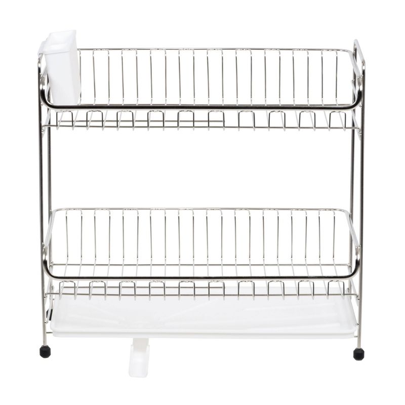 IRIS 2 Tier Stainless Steel Compact Dish Rack
, 2 of 12