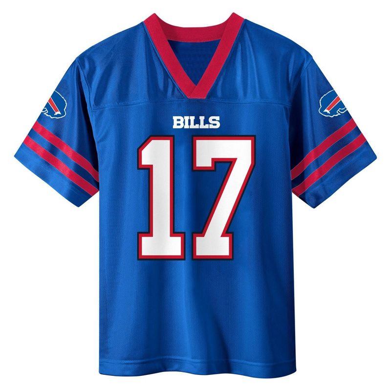 NFL Buffalo Bills Boys' Short Sleeve Allen Jersey, 2 of 4