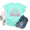 Simply Sage Market Women's Bring On The Sunshine Short Sleeve Garment Dyed Tee - 3 of 4
