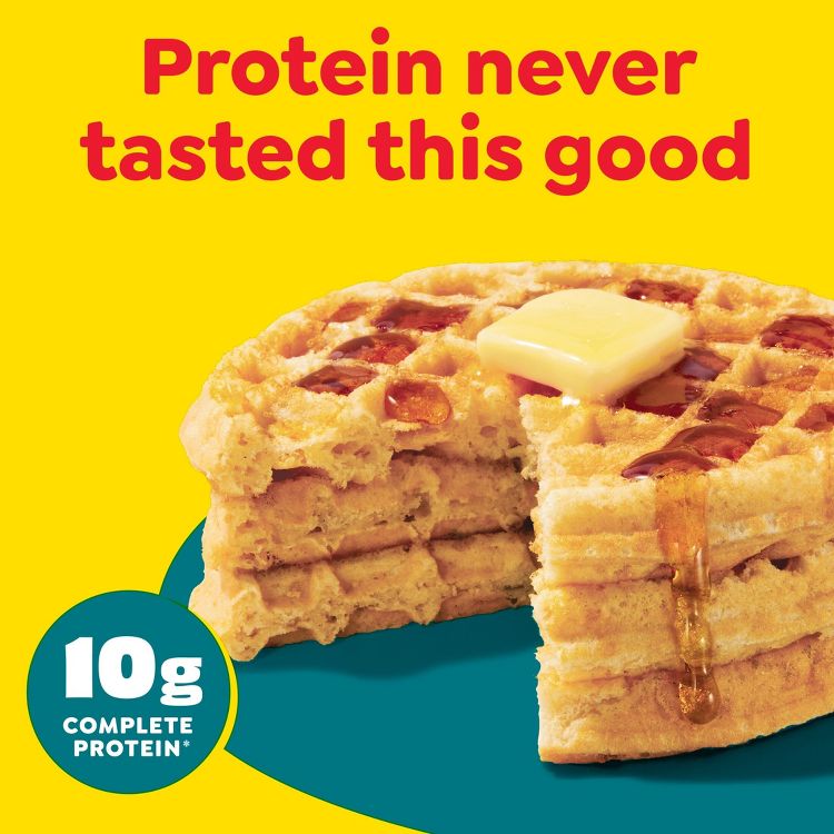 Eggo Protein Frozen Waffles Buttermilk Vanilla - 12.3oz/10ct, 4 of 12