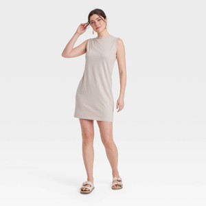 Women's Knit Mini Tank Dress - Universal Thread™ - 1 of 3